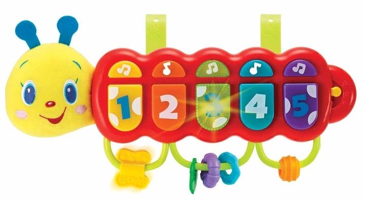 Підвіска на ліжечко і коляску WinFun ВінФан Гусінь