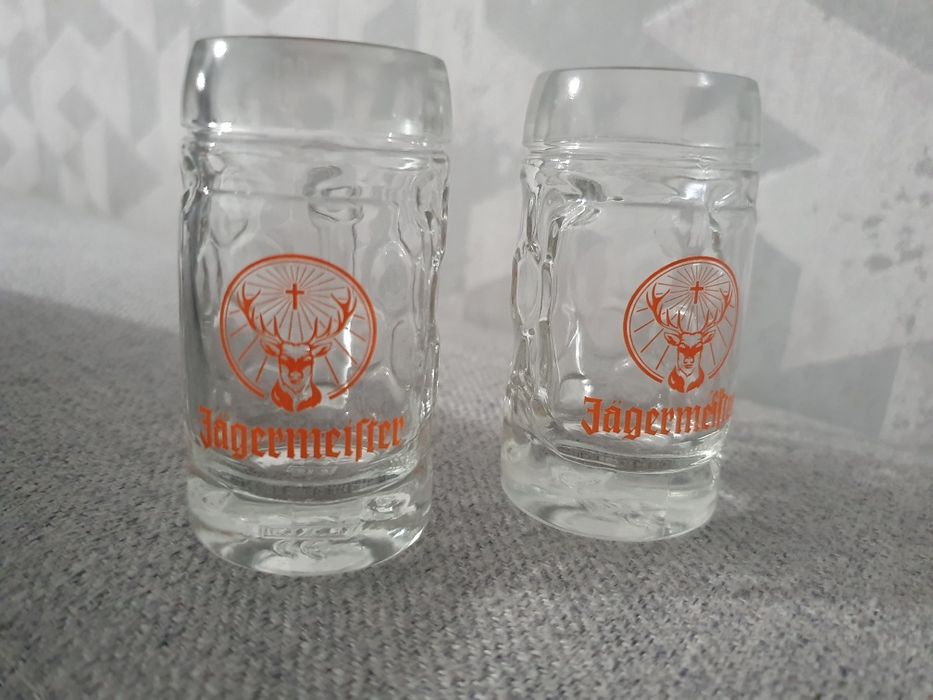2 kieliszki Jagermeister kufelki