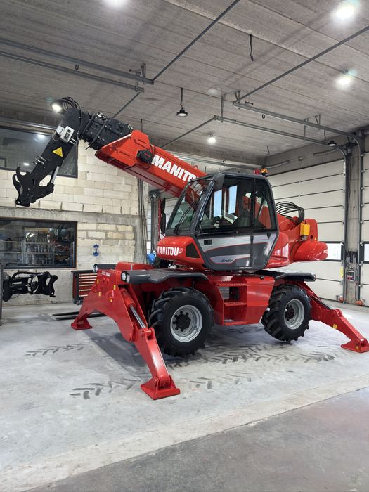 Ładowarka teleskopowa Manitou mrt 1840 z osprzętem