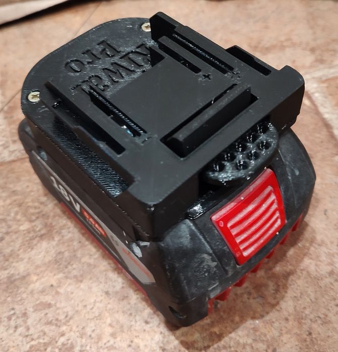 Adapter Riwall Pro na baterie Bosch GBA, GSR Pro