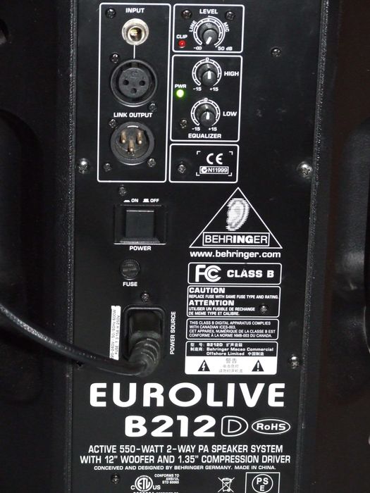 Kolumna głośnikowa Behringer Eurolive B212D