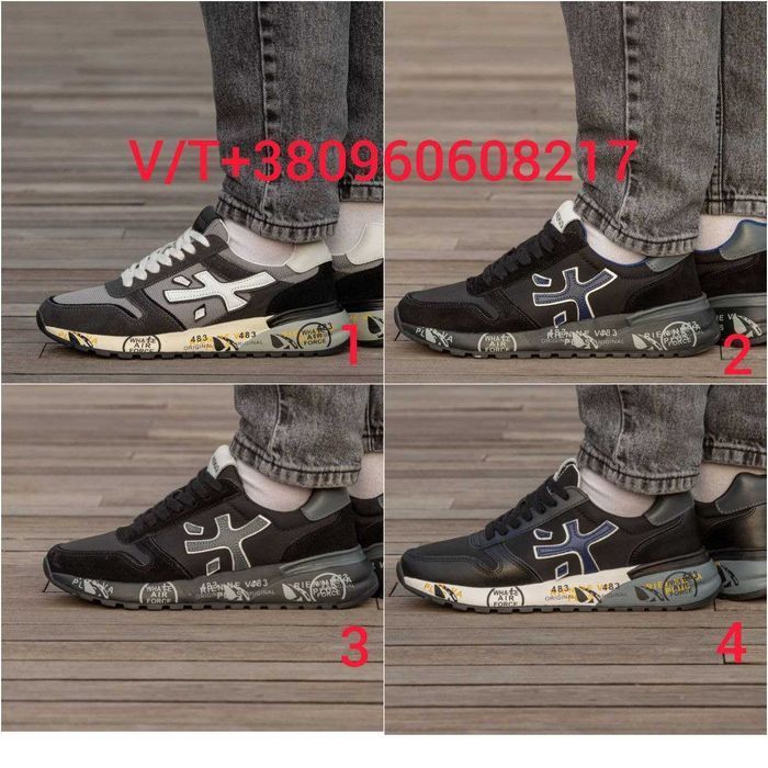 Чоловічі Кросівки Premiata Mick 40-45 (Оплата при отриманні)