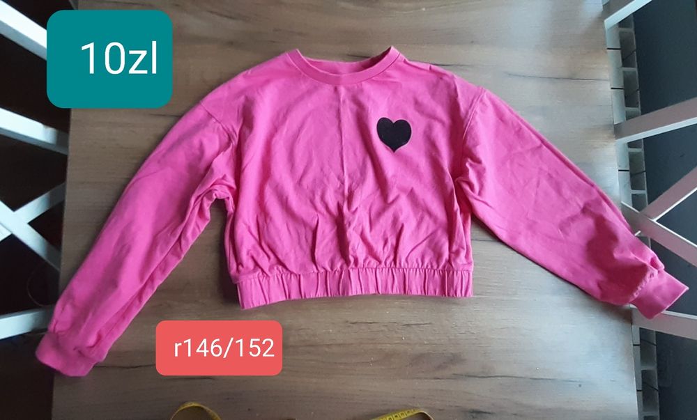 Bluza z sercem 146-152