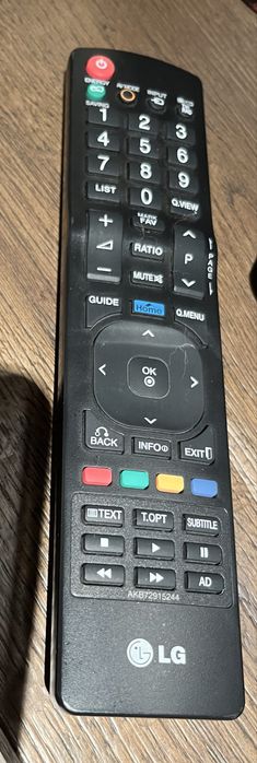 TV ecrã plano LG com comando