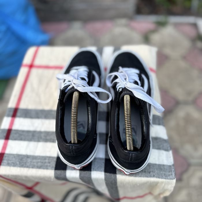 Кеды Vans Old Skool White/Black, 40 размер, Оригинал, Кеди