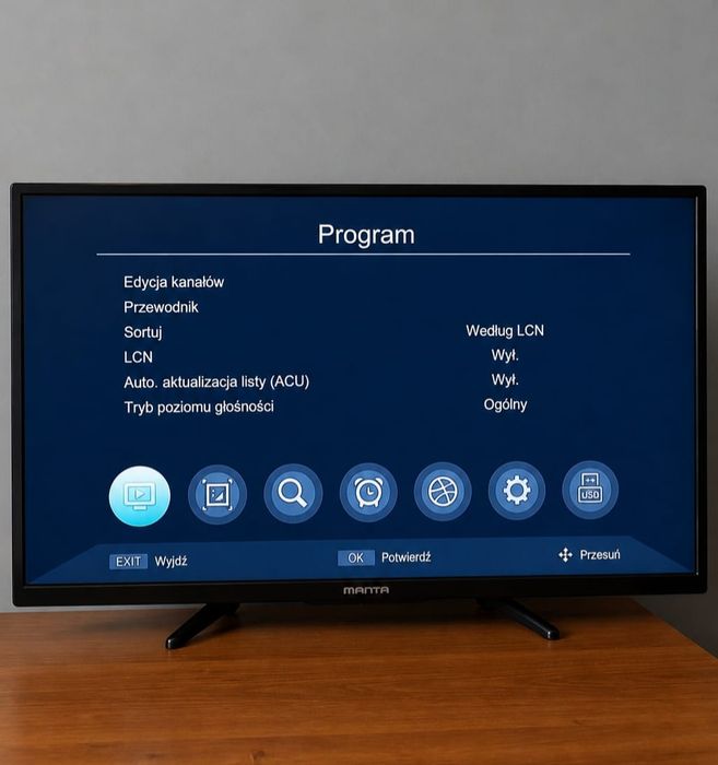 Telewizor Manta LED3205 32" – sprawny – 130 zł
