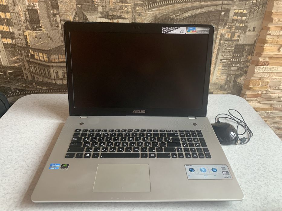 Продам Ноутбук ASUS N76VJ Black б/у