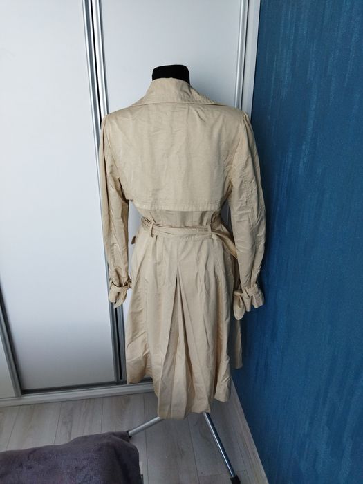 Beżowy płaszcz Monnari rozm. 40, trencz, płaszcz na wiosnę/jesień