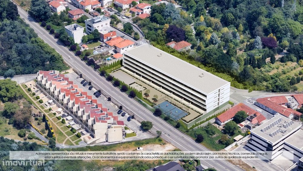 T3 Novo com varanda, garagem e ar condicionado e campo de padel — Pedroso E Seixezelo, Porto
