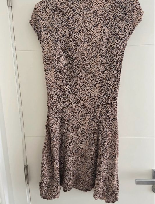 Vestido com padrao - Mango
