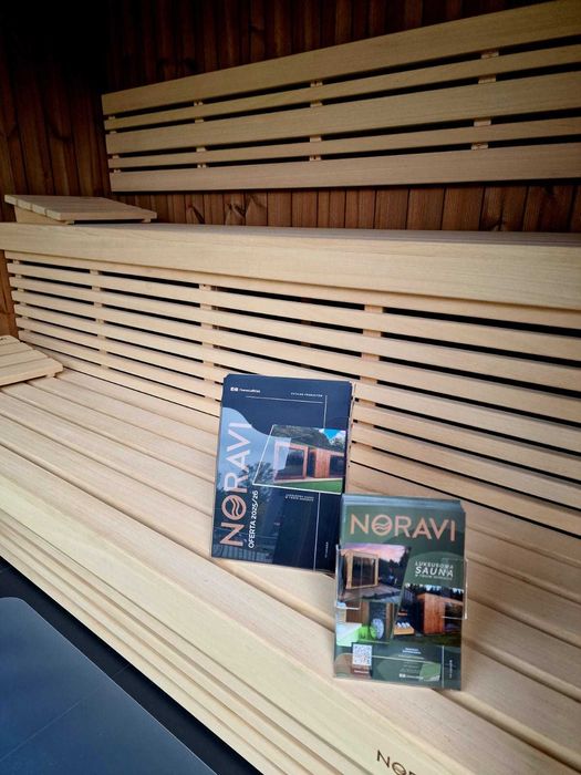 Noravi IV – elegancka sauna ogrodowa