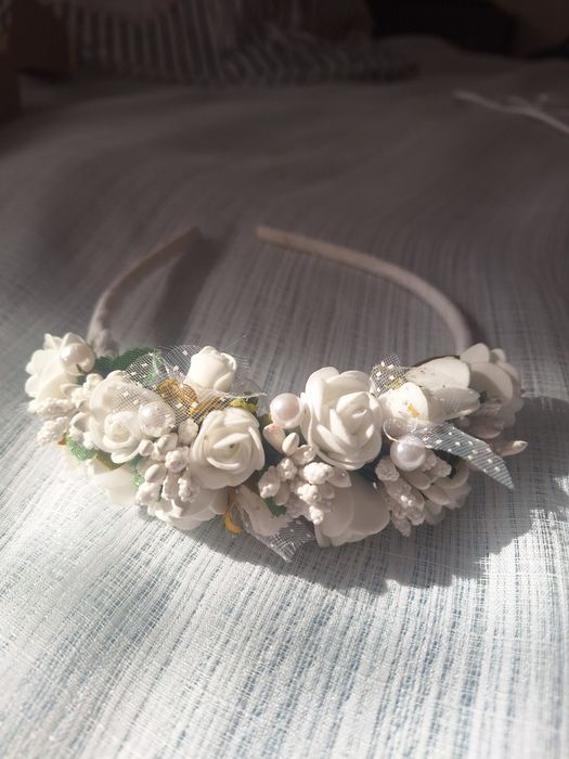 Opaska komunia dla dziewczynki