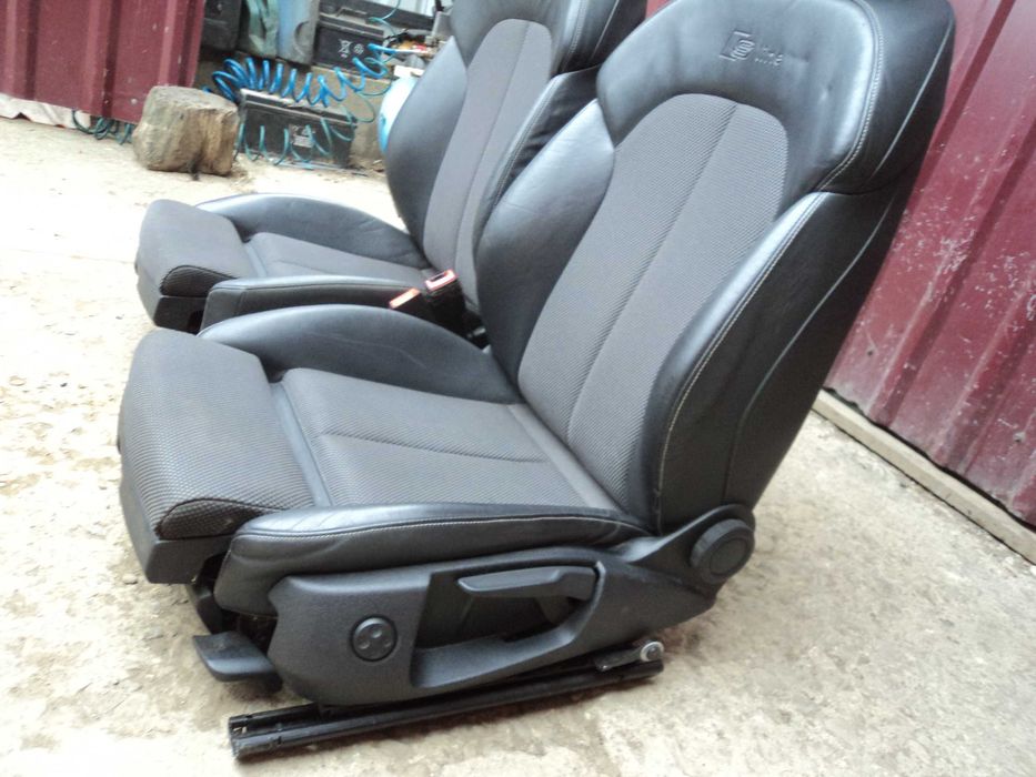 Ауді А4-Б9 S-Line електрика сидіння audi a4 b9 шкіра алькантара дивани