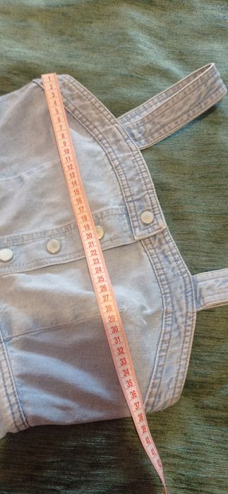 Сукня сарафан джинсовий миди