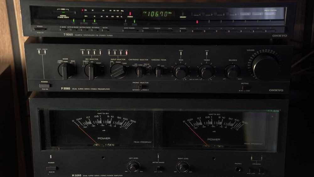 Триблочний High-End комплект Onkyo Integra M-5060 + P-3060 + T-9060
