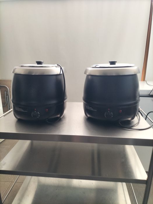2 panelas elétricas de sopas