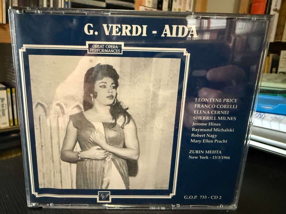 Verdi – Aida – Price, Corelli, Cernei, Milles – MET, Zubin Mehta