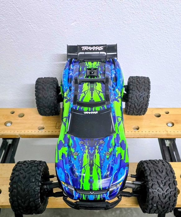 Traxxas Rustler Vxl - Hobbywing max 10 - Como novo