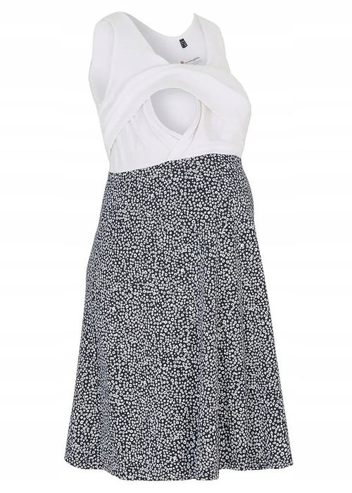 B.P.C sukienka 2w1 ciążowa i do karmienia na ramiączka 48/50.