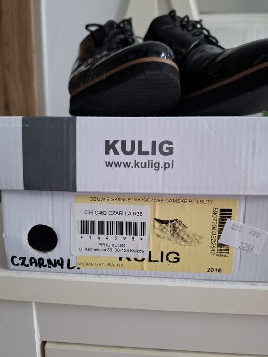 Kulig polbuty,lakierki