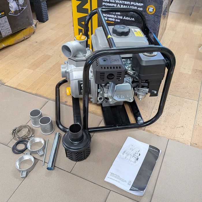 Pompa spalinowa do czystej wody TITAN TT196PWP 3,7kW 5KM do 500 l/min