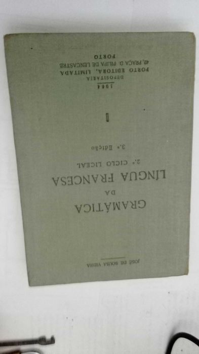 gramatica da lingua portuguesa ano 1964