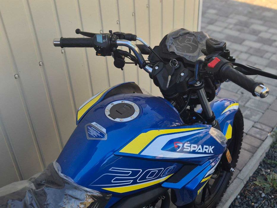 НОВИЙ‼️ Мотоцикл SPARK 200R-17