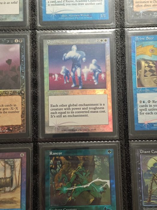 7 cartas FOIL Vintage - Urza's Destiny Magic the gathering