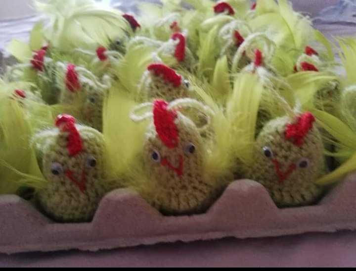 Kurczaczki kurczaki wielkanocne, ozdoby wielkanocne
