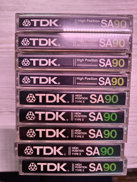Аудіокасети TDК SA 90