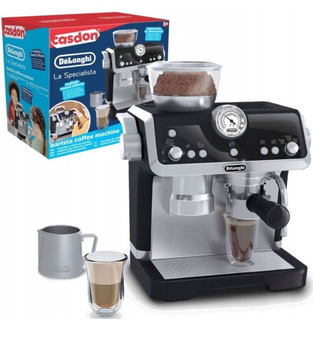 Zabawkowy ekspres do kawy zabawka ekspres DeLonghi HIT