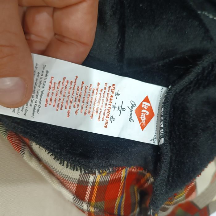 Lee Cooper bluza  roz,34/6/2/XS bluza kamizelka krata okazyjna