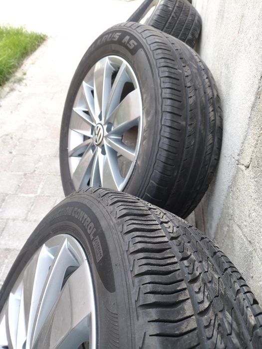 Диски r16 5/112 з резиною 205/55