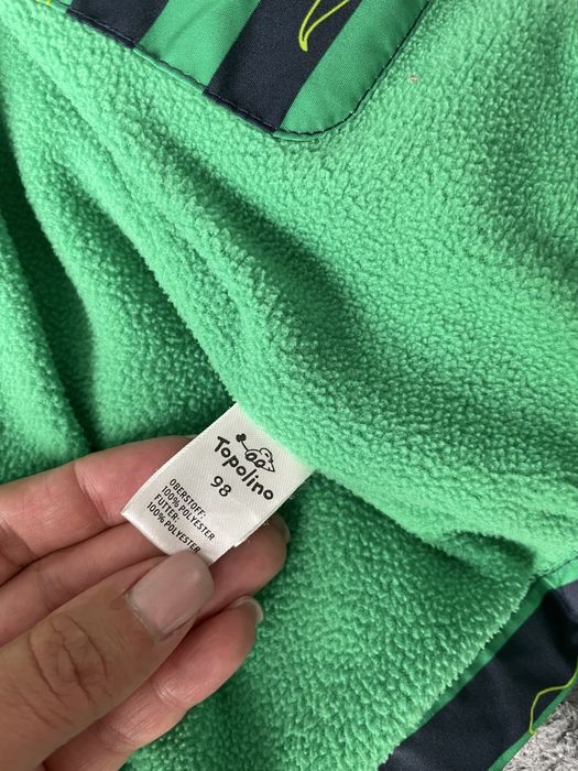 Демісезонна вітровка на флісі  Topolino (98см)