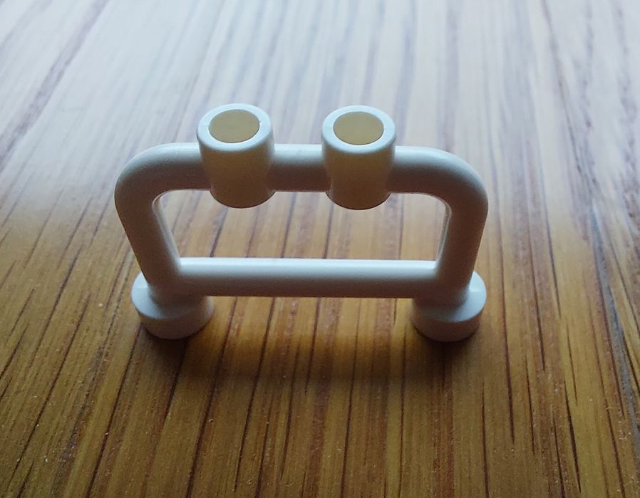 Lego elementy 4083 barierka, płotek biały