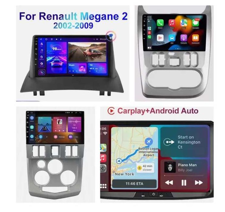 Штатна Магнітола Renault Logan Sandero, Clio Duster Megane DUSTER