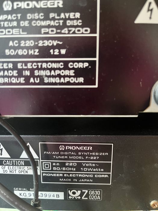 Pioneer 3 elementy