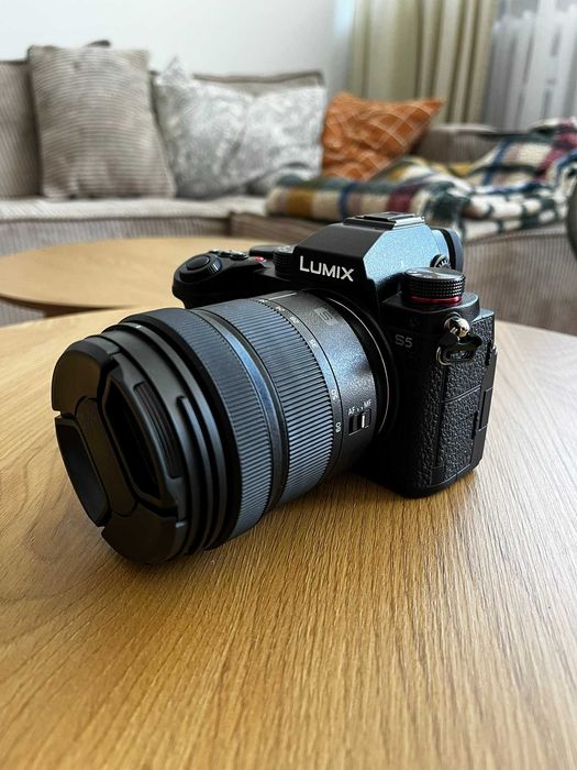 Lumix S5 [GWARANCJA] + bateria + klatka + filtr ND + dodatki