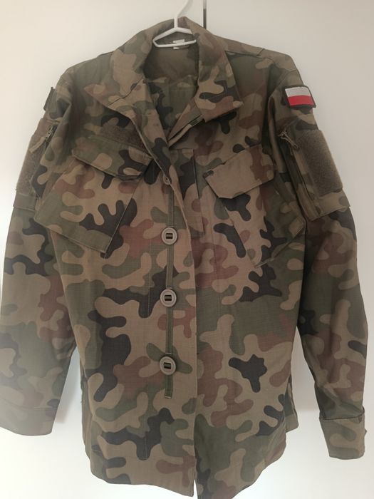 Mundur polowy letni wz. 124L/MON roz. S/R używany stan b. dobry