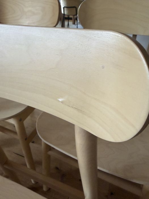 IKEA RÖNNINGE – krzesła brzozowe, stan bardzo dobry