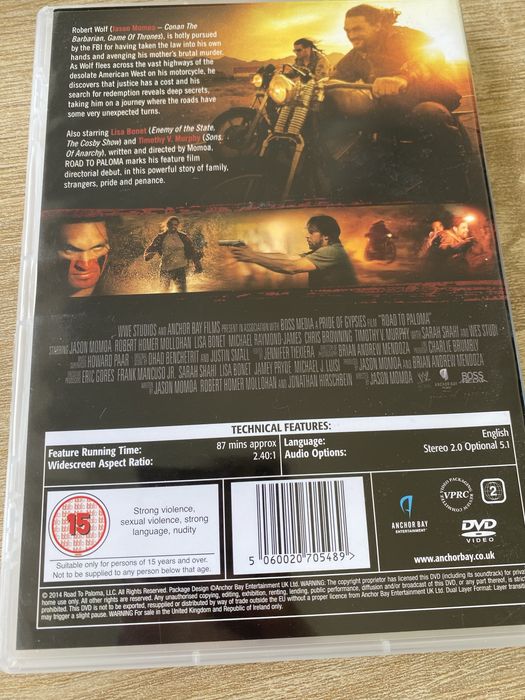 Płyta DVD przedstawia film "Droga do Palomy