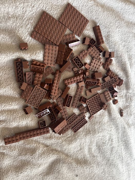 Elementy lego reedish brown