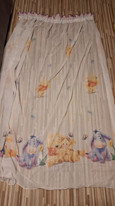 Elegancka firanka dla dziecka .Kubuś Puchatek.