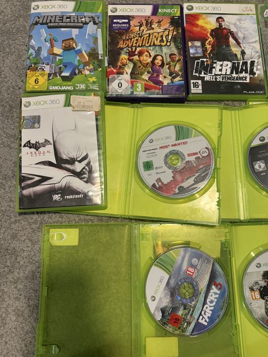 Gry xbox 360 15 szt