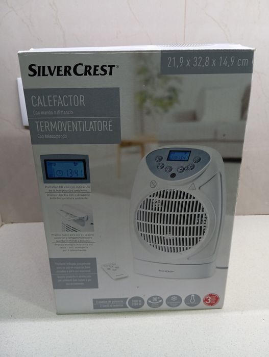 Termoventilador SilverCrest – 1000W/2000W
