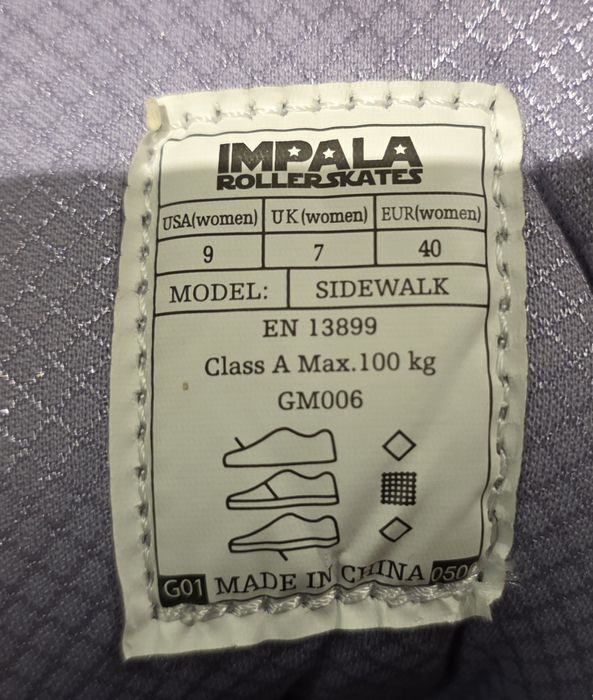 Wrotki damskie rozmiar 40