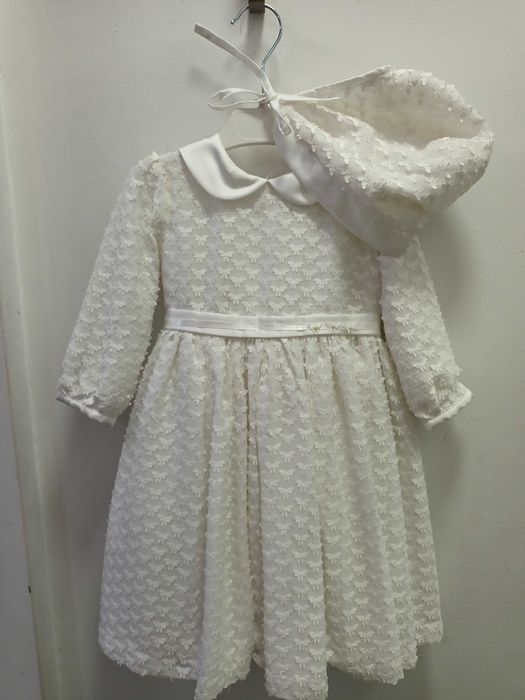 Vestido de batizado inverno