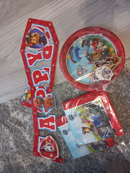 Zestaw urodzinowy Psi Patrol