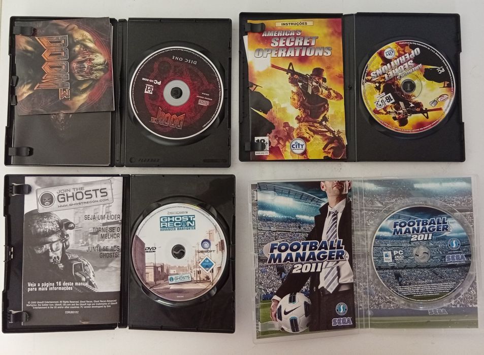 Conjunto de jogos para PC