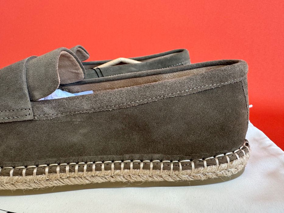 ZARA LEATHER Оригінал чоловічі шкіряні лофери туфлі мокасини розмір 45